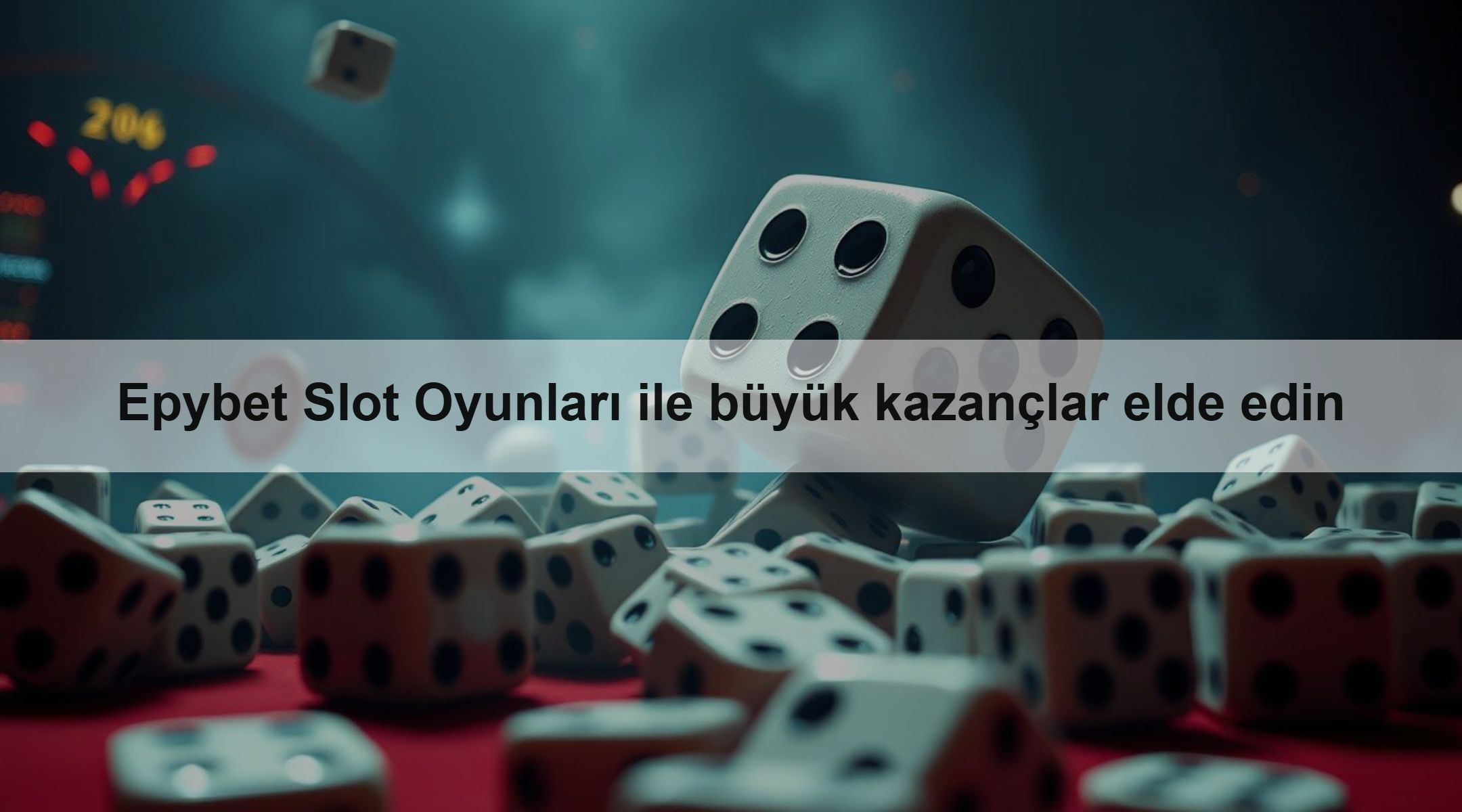 Epybet Slot Oyunları ile büyük kazançlar elde edin